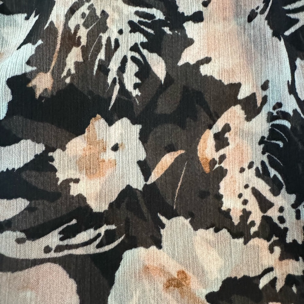 Bardot Black and Pink Floral Blouse - Picture 4 of 4